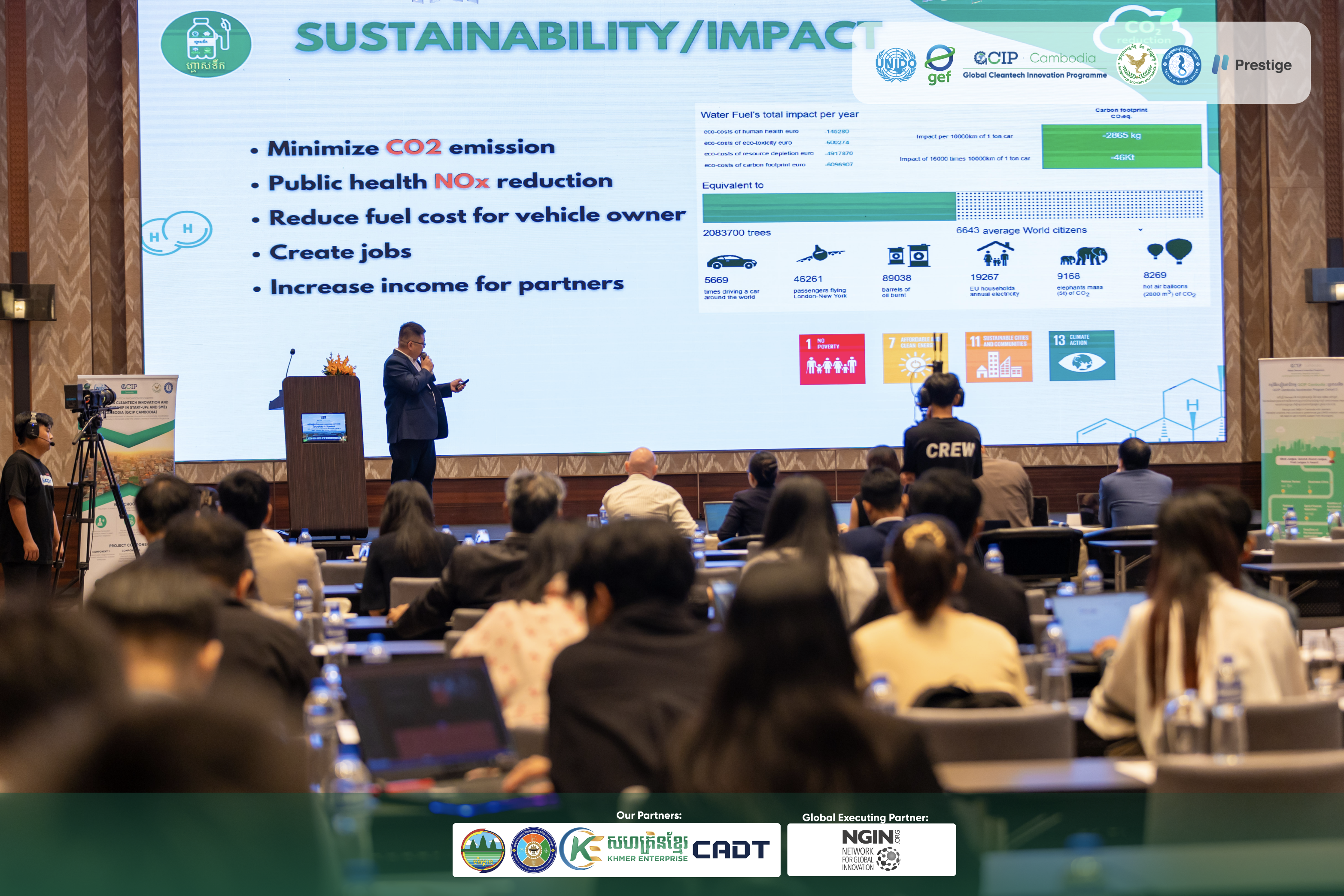 GCIP Cambodia Cohort 2 Concludes with Distributed USD50,000 Cash Prizes
